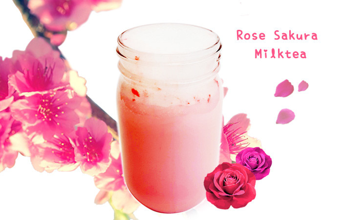 The Limited Edition Pink Bloomsbury - Milk Bubble Tea