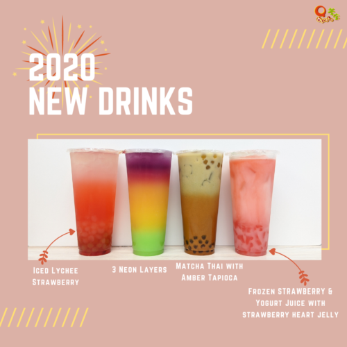 2020 Trendy Boba Tea