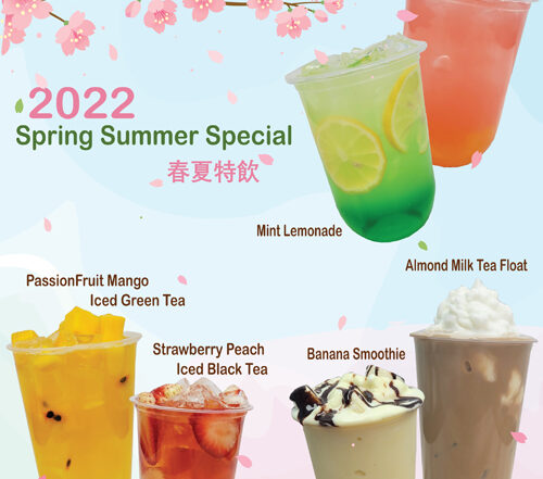 2022 Qbubble Spring Summer Special Recipe