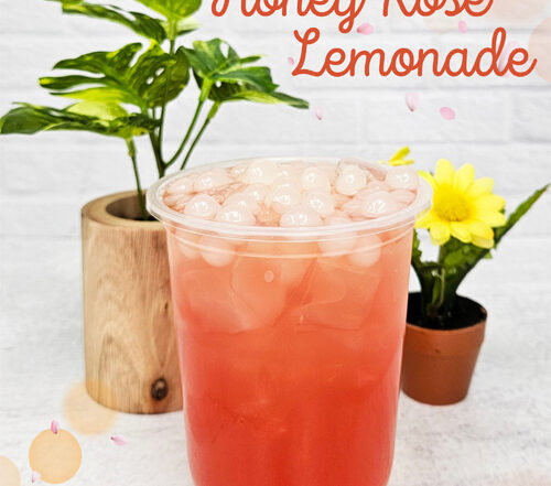 Qbubble Honey Rose Lemonade