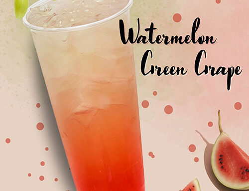 New Product New Drink! Watermelon Green Grape Refresher