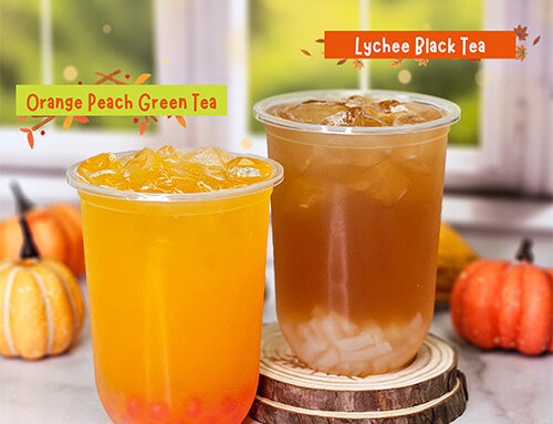 Fall Tea Series: Orange Peach Green Tea & Lychee Black Tea