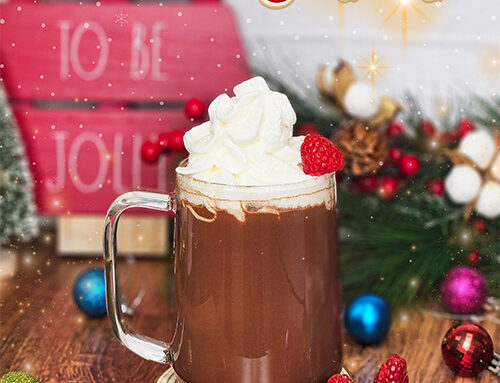 Celebrate the Holidays with Raspberry Hot Chocolate!