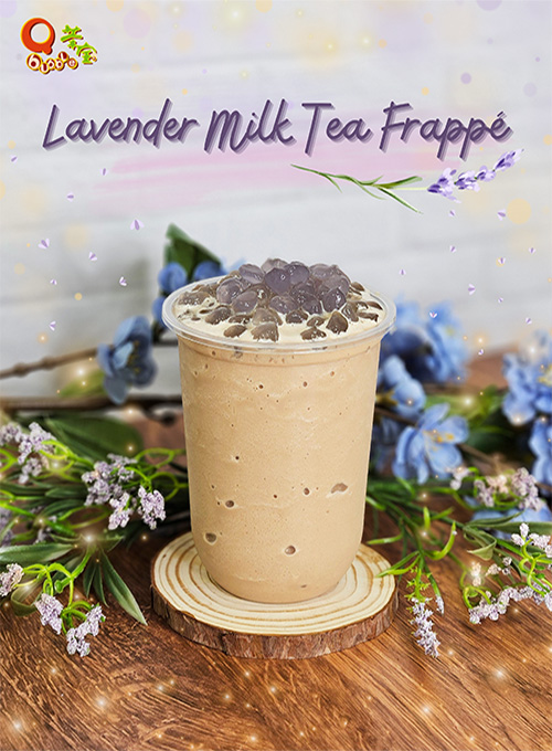 Qbubble Lavender Milk Tea