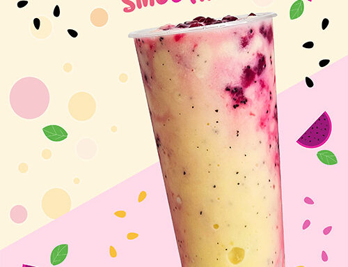 火火百香果冰沙；夏季特飲