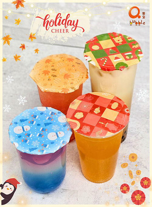 Qbubble-new sealing film pattern-holiday