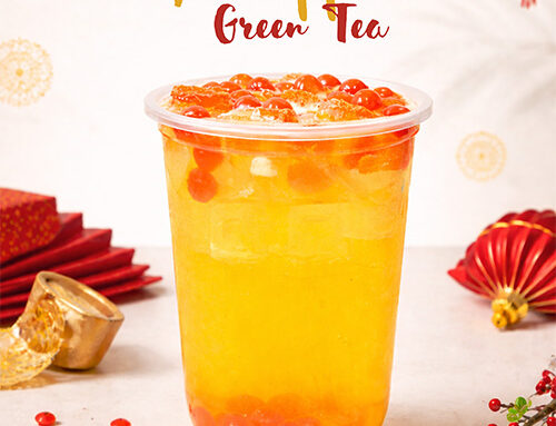 Chinese New Year Boba Special- Pineapple Green Tea