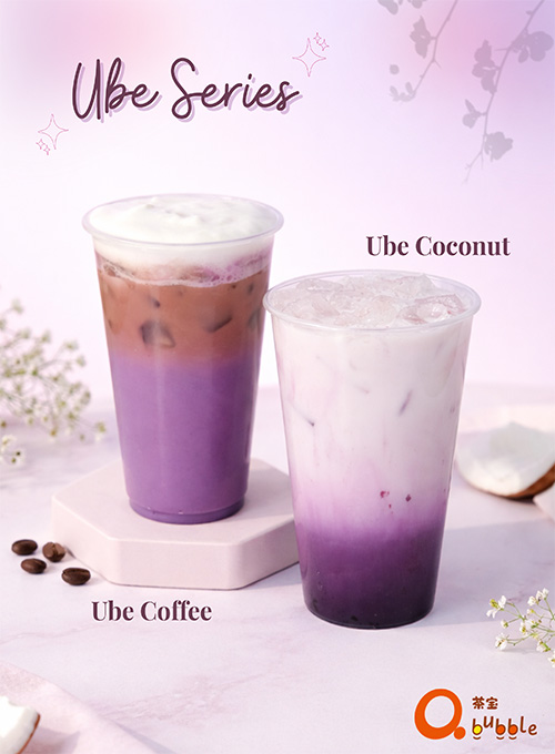 Qbubble-Ube Boba-Coffee-Coconut